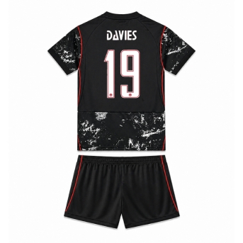 Billige Fotballdrakt Canada Alphonso Davies #19 Replika Bortedraktsett Barn VM 2026 Kortermet (med bukser)